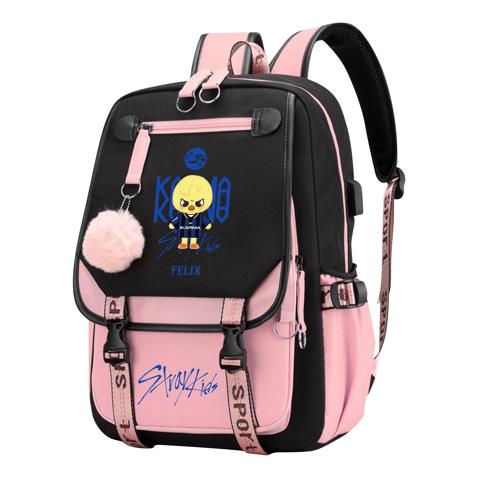 

Backpack, Back To School, Cartoon Cute Travel Backpack Print Peripheral Double-shoulder Backpack For Teenagers, Students, Boys And Girls One Size