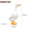 1/3pcs Duck Garden Landscape Figurines Ornament Resin Decorative Duck Statue Waterproof Handicraft Holiday Gift Backyard Decor