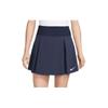 Logo Pleated Mini Casual Skirt Women Skirts Blue DX1132-451