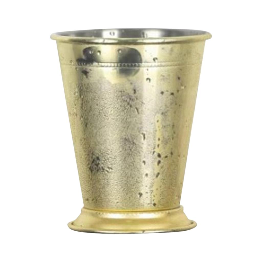 Mint Julep Cups, Classic Stainless Steel Glasses For Party Bar Home Restaurant, 12 Oz Metal Cocktail Glasses For Beer Juice Beverage