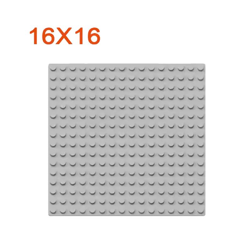 MOC DIY Accessori Parti Piastra Scena Città Blocchi da Costruzione Tronco d'Albero Recinzione Ringhiera Lampione Stradale Semaforo Base Giocattolo A037