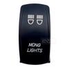 For Car Truck Marine 12V/20A 24V/10A Boat Rocker Switch Toggle 5Pin SPST / 7Pin DPDT ON-Off Switch with LED Light