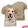 Men Cute  Animal Dog Tshirt Summer Street Short Sleeve Women Oversized Tees