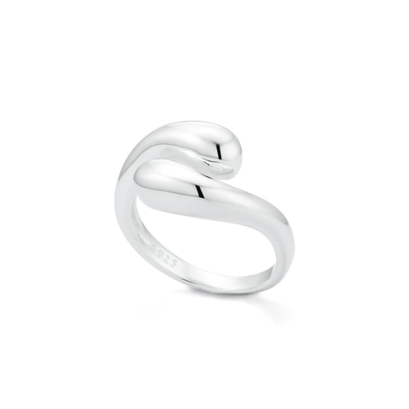 enuff (silver 925) Hugging glossy ring