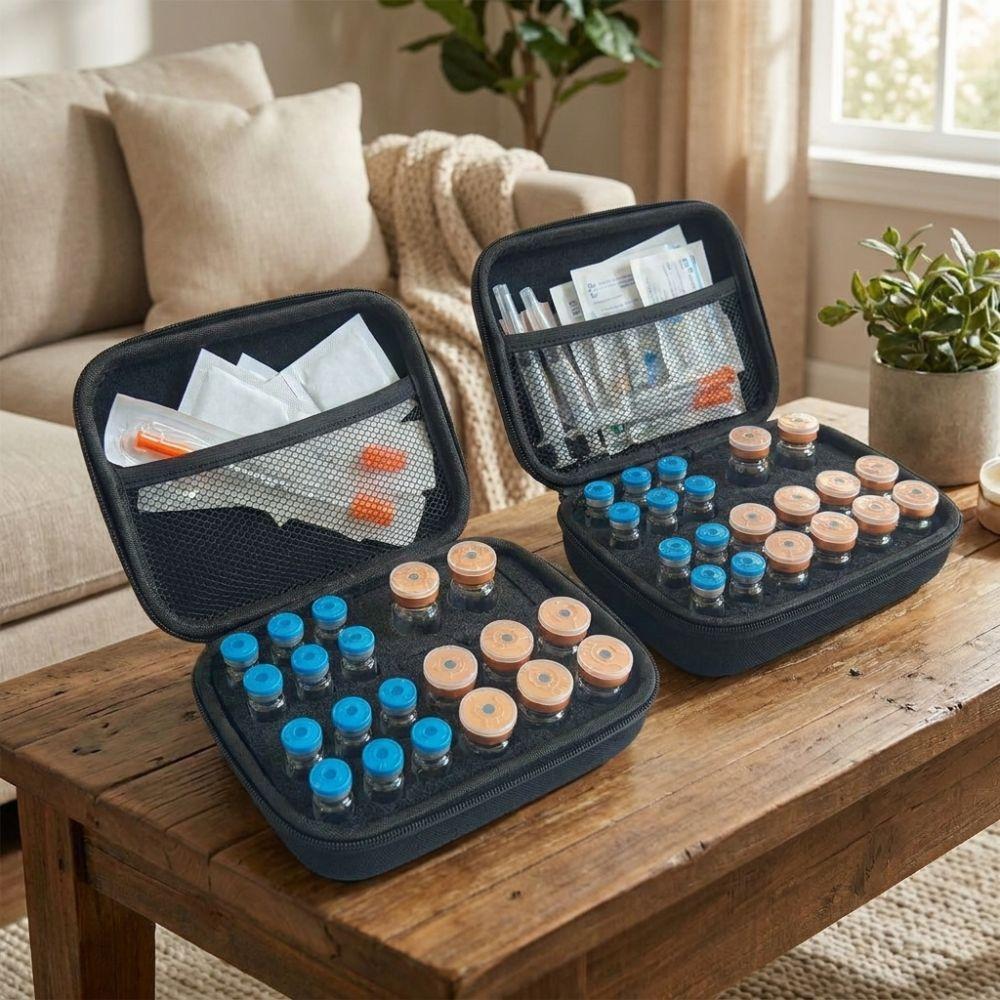 Dust-proof Insulin Vial Protector 3/10ML Insulin Carrying Case Insulin Vial Storage Case Diabetics
