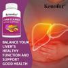 Liver Cleanse Detox Support Capsules, Milk Thistl & Turmeric Complex, 120 Capsules Dietary Supplement