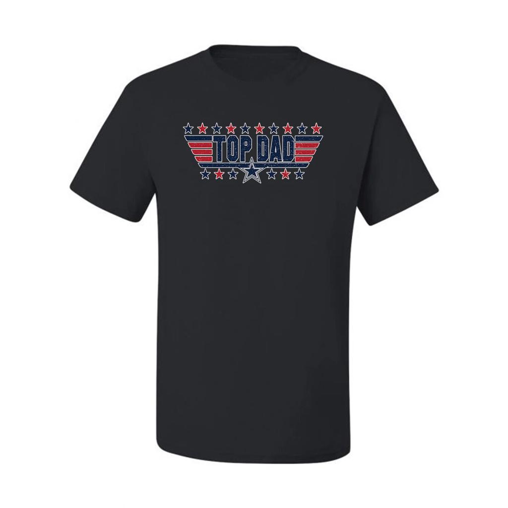 Top Dad for Husband Fathers Day Men Graphic T- Shirt
