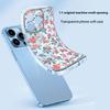 ins small floral application Apple 13pm mobile phone case iphone16 all-inclusive 17 transparent protective case 15pro girls