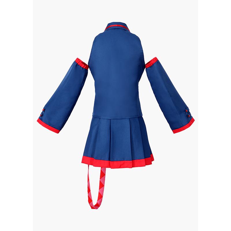Anime Miku Kasane Teto Cosplay Costume Top+skirt Future Blue Pinkling Uniform Halloween Cosplay Suit For Women