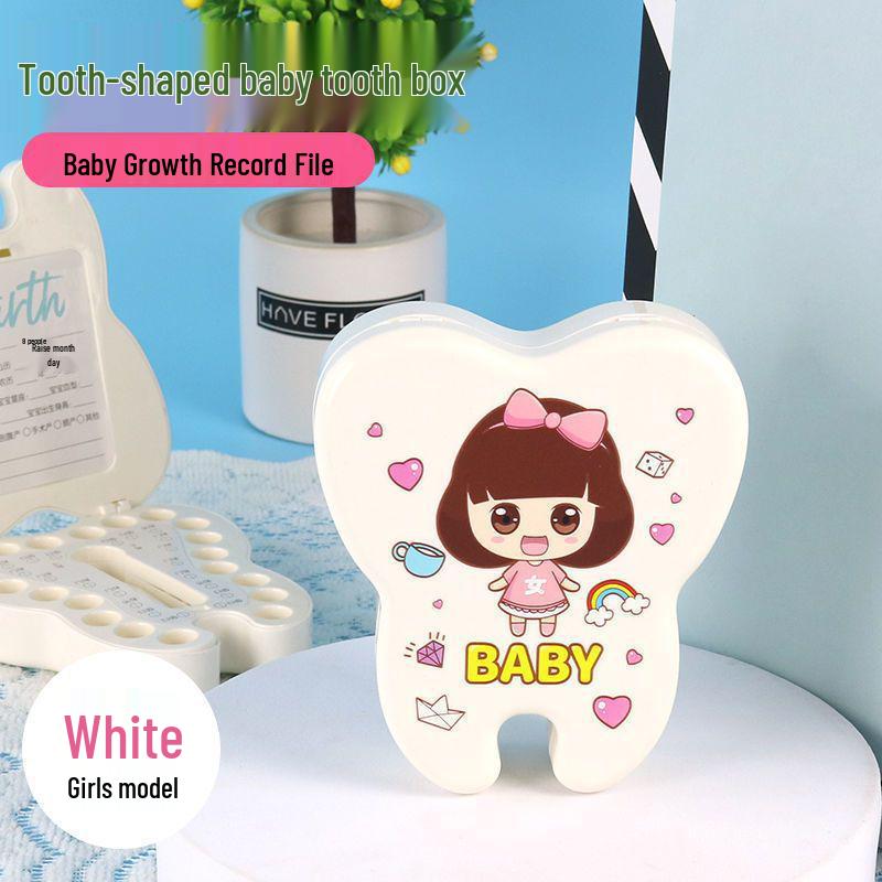 Baby Tooth Storage Box: Commemorative Keepsake for Infant Teeth