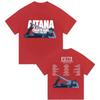 Camiseta con Estampado Aitana Cuarto Azul World Tour 2026 para Unisex y Mujeres Hiphop Retro Verano Invierno Estampado Camiseta de Algodón Puro