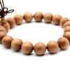 Accessories Prayer beads Indian sandalwood Laosan sandalwood sandalwood fragrant wood bracelet 10mm [World Carmelo]