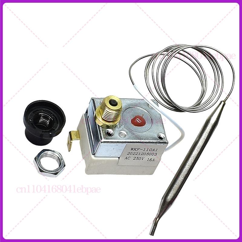Elektrischer Frittierofen Temperaturregelung Elektrischer Pfannkuchen 110° 130° 230° 240° 250° 280° Temperaturbegrenzer Thermostat