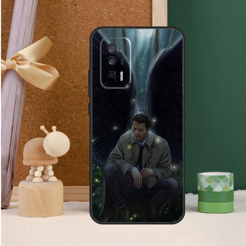 Angel Castiel Supernatural For POCO X6 Pro M6 X3 X5 F3 F5 M5s Cover For Xiaomi 13T 12T 11T 14 Pro 12 13 Lite Case