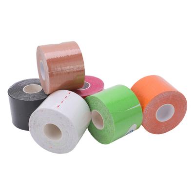 6Pcs Sports Tape Muscle Non Woven Fabric Kinesiology 5cm Width 5m Length for Athletic