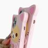 3D Cartoon Bear & Plum Blossom Cat Paw Silicone Case for iPhone 16/15/14 Pro Max
