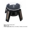 Airship UFO Rotating Display Stand 360 Degrees Solar Dual Use Automatic Turntable for Showcase