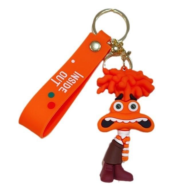 Adorable Pvc Inside Out Keychain Cartoon Accessory Perfect For Gifts And Parties