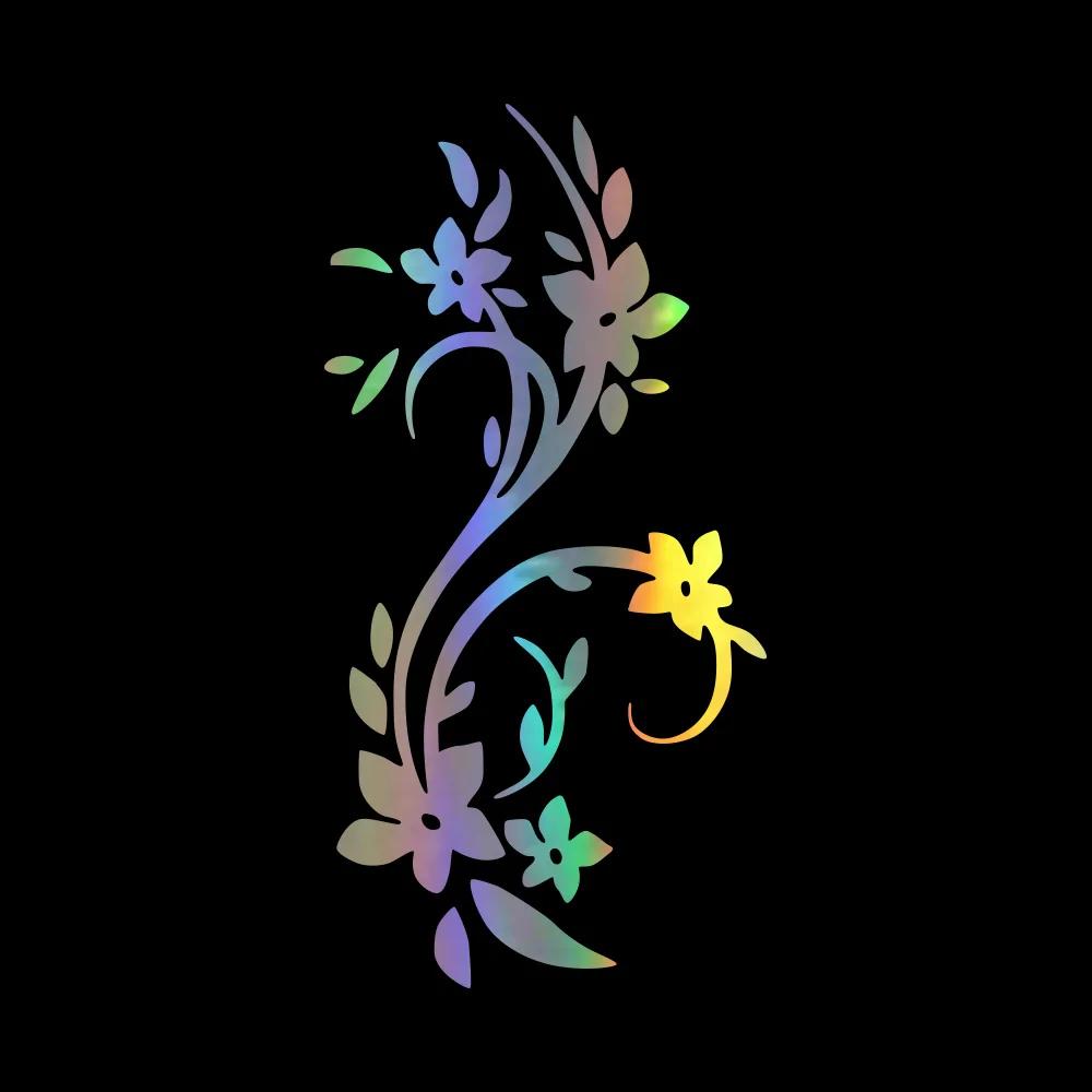 Bumper Sticker Beautiful Flowers Series Rose Lotus Flower Vinyl for Car Body Window Car Stickers and Decals Car Styling,20*20cm