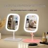 Rotating LED Vanity Mirror with HD Lighting for Dressing Table