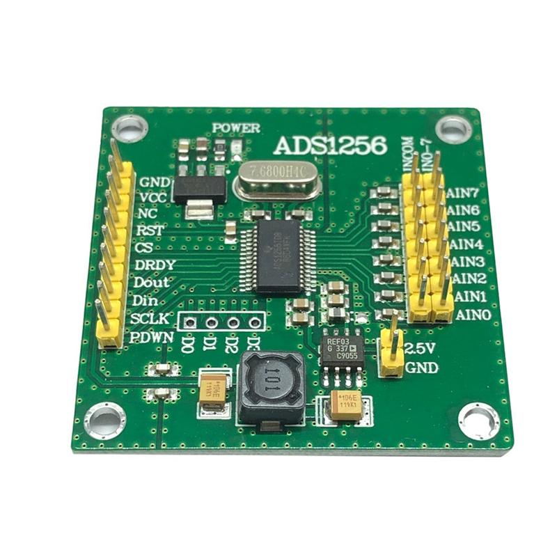 A51I Convertor Analog-Digital ADC de Înaltă Precizie ADS1256 Modul cu Opt Canale pe 24 de Biți