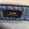 DENHAM 2017 ALEX GRNA Wide Leg Fit Indigo Pants Bottoms 23 blueUsed
