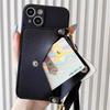 For IPhone15 Pro Dog Wallet Card Case for Apple 16 Crossbody Rope 14 Handheld Rope All Inclusive