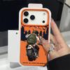 Mountain Waves Print Case For iPhone 17 18 Pro Max Leather Texture Silicone Cover For iPhone 16 15 14 13 Pro Max 16E 17E