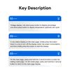 5918 DC 8~100V Digital Voltmeter Waterproof Voltage Gauge Meter LCD Color Display Ternary Li-Fe-Phosphate Battery Tester