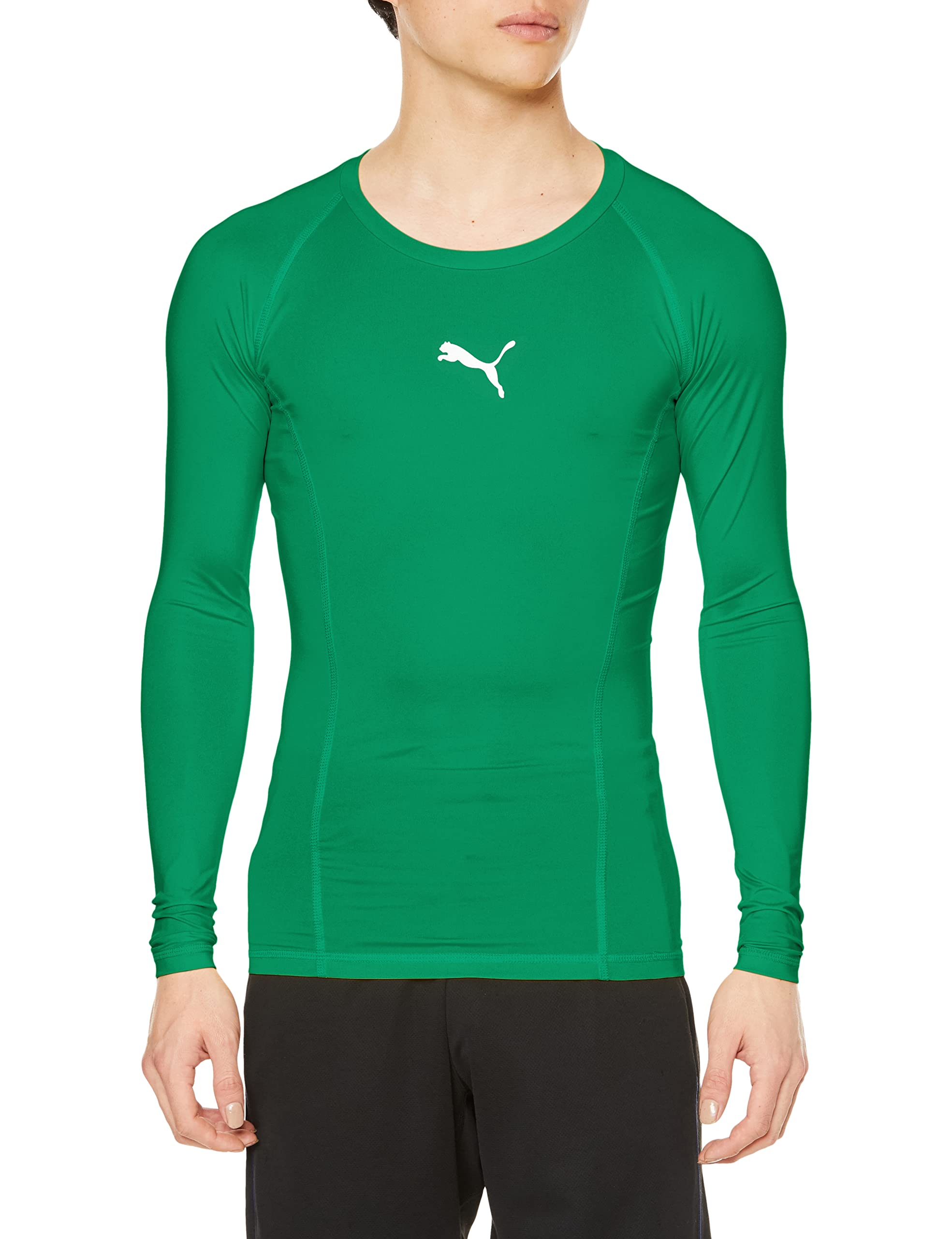 

Soccer Compression Inner Moisture Absorbent Quick Drying LIGA BASELAYER SS LS 658223 24 Color Pepper Green M [PUMA] T-Shirt Men s Fall/Winter (05)