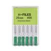 High Quality Dental H- Files Stainless Steel Hand Use Root Canal H File Endodontic Treatment File for Dentistry Instrument