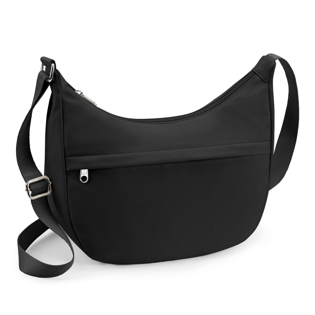 KALIDI FANCY FOREST Halbmondförmige Umhängetasche, Groß, Crossbody-Tasche für Damen, Leicht, Wasserabweisend, Perfekt für den Weg zur Arbeit, die Schule und
