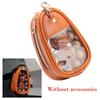 Leder Material Tragbar Schmucktasche Retro Stil Stilvoll Aufbewahrung Schmuck Organizer Tasche Organizer Funktion Transparentes Design