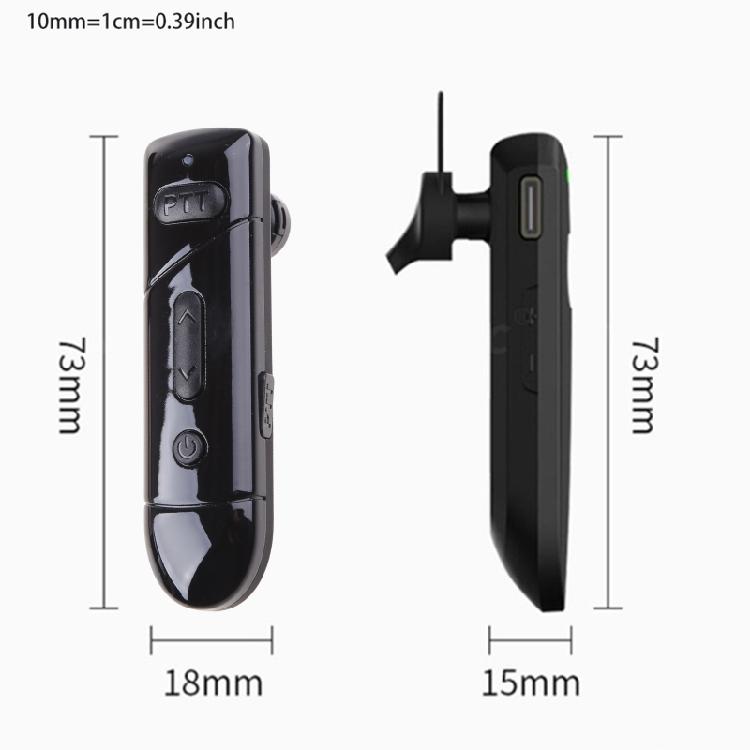 Dual-purpose Walkie-talkie Wireless Mini Miniature for Hairdresser Beauty Salon