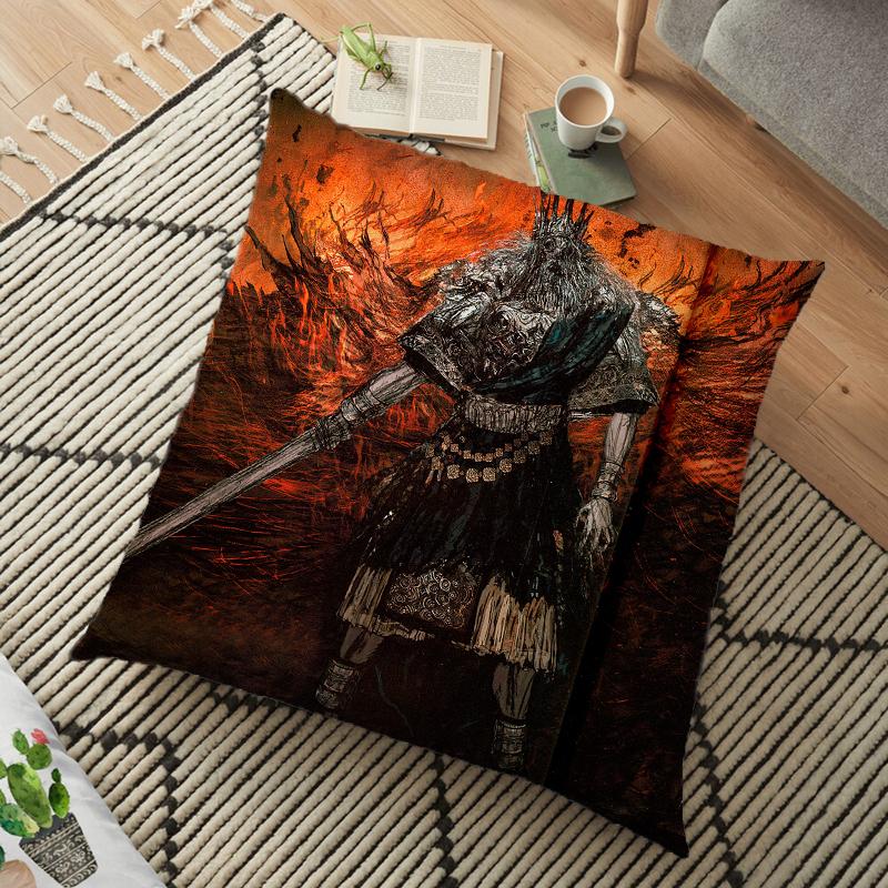 

Наволочка Dark Souls Artorias, детский чехол для подушки с рисунком воина Солнца, подарок для мальчиков и девочек, внутренняя подушка не входит в комплект, 45 см 8