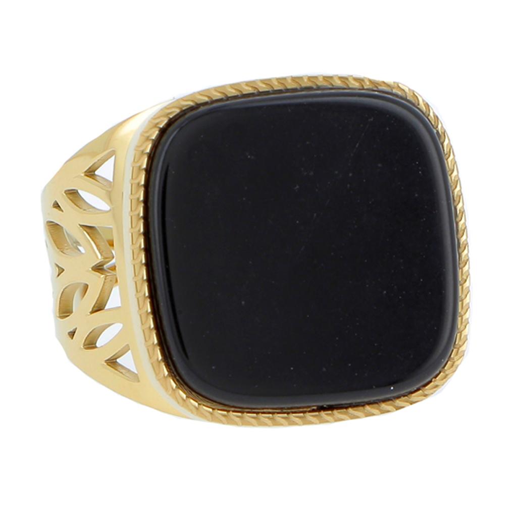 Cheap Les Trésors De Lily [R4391] - Steel designer ring 'Cléopatra ...