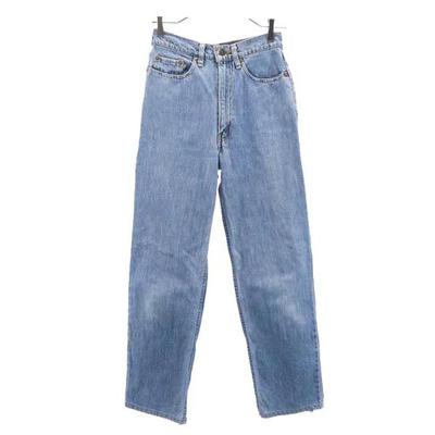 Années 90 w509-0127 Fabriqué au Japon Pantalon en jean droit w30 jeans Femme Occasion