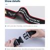 Neck Lanyard with Metal Clip Compatible with DJI FPV Remote Controller 3/2, Nylon Braided Shoulder Neck Lanyard Strap with Flight Safety Warning