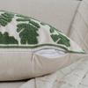 Light Luxury Pillow, Cushion, Back Pillow, Velvet Towel, Embroidered High-end Floral Pillowcase, Home Soft Decoration