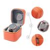 Portable Jewelry Case Portable Single Watch Storage Box with Zipper Closure Stylish Watch Travel Holder for Men Women