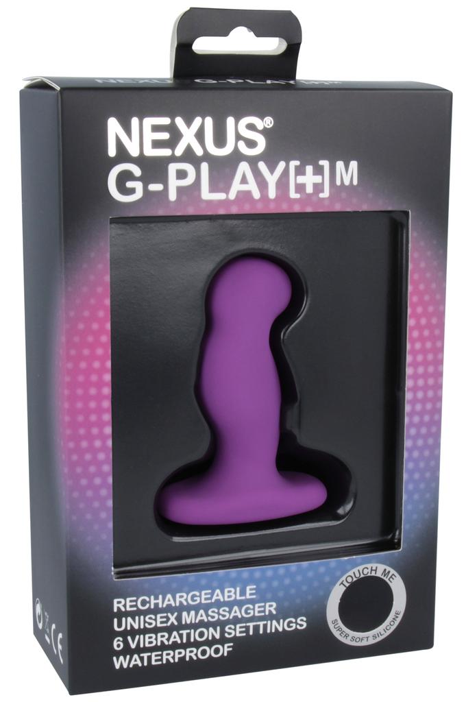 Plug prostatique Vibrant G-Play M Nexus 7.5 x 2.9cm Violet - Nexus - Stimulateurs Prostatiques
