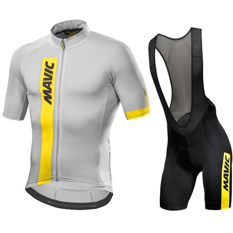Mavic Professional Team Riding Suit Short-sleeved Strap Set Mountain Bike Shirt Tour De