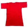 Vintage Single Stitch T-shirt Short Sleeve 90s Retro Red Mens