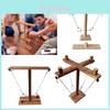 Classic Wood Toss Game With Handeye Coordination For Kids And Adults