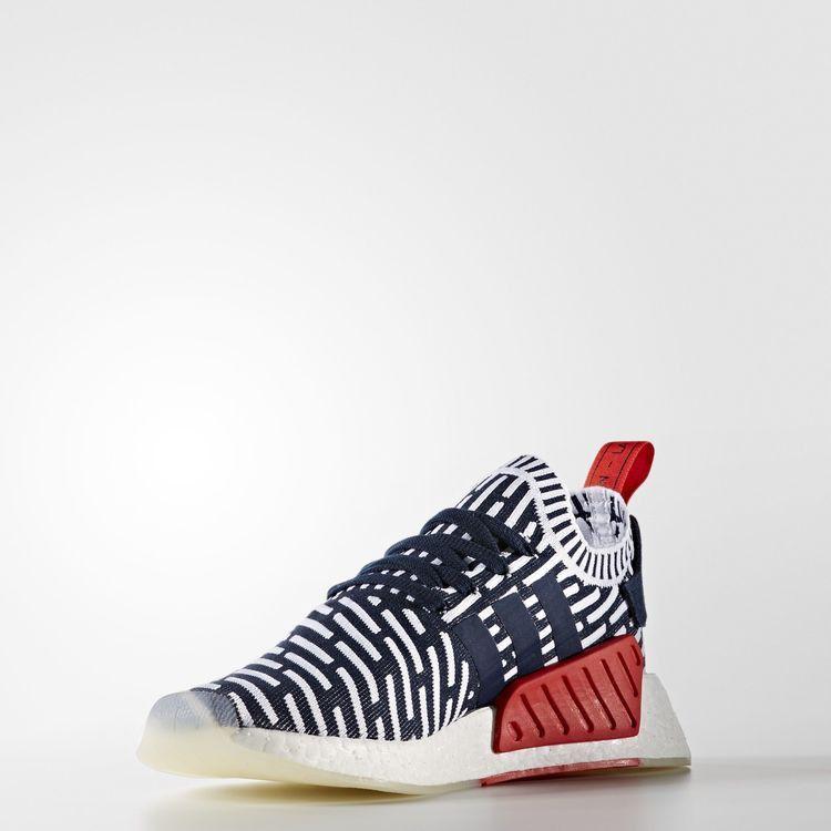 Men's Sneakers Adidas NMD R2 Navy White Collegiate Navy/Collegiate Green/Running White/Footwear White