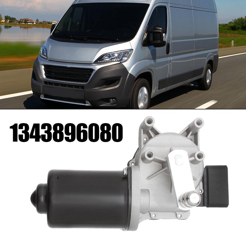 Моторчик переднего стеклоочистителя для Fiat Ducato Для Boxer Для Relay Автомобильный Моторчик трапеции стеклоочистителя OEM 1343896080 Совместимая Замена LHD