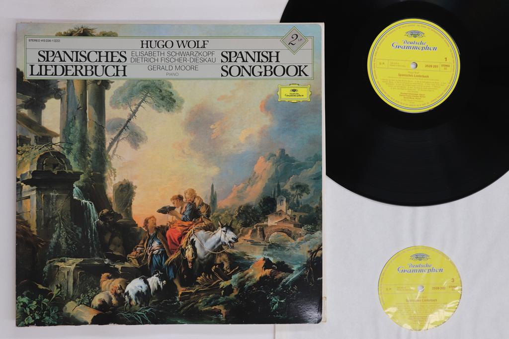 LP Record ELIZABETH SCHWARZKOPF, DIETRICH FIS - Hugo Wolf Spanish Songbook 4132261 DEUTCH GRAMMOPH 1967 Germany Classical Used