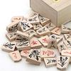 A Cute Igo Lab Original P-made Netsuke Set with a Shinkei No. 5 Folding Shogi Board and Igo Lab's Most Popular Wooden Shogi Pieces.