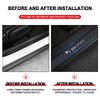 4pcs New Car Door Sill Threshold Carbon Fiber Plate Decals Stickers For Citroen DS SPIRIT DS3 DS4 DS4S DS5 DS 5LS DS6 DS7 WILD aog123