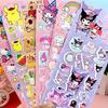 Kawaii Sanrio 3D Puffy Stickers Cute Anime Kuromi My Melody Cinnamoroll Bubble Sticker Decorative Luggage Laptop Decals Toy Gift